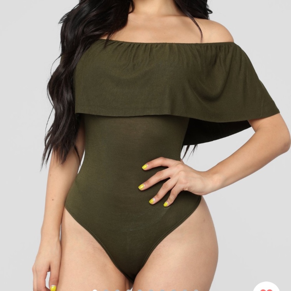 Green Body Suit